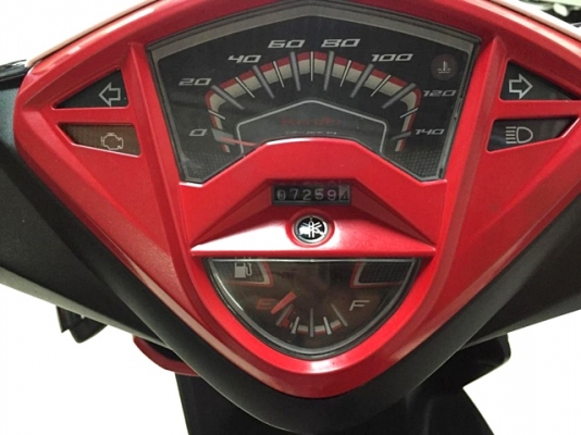 MIO 125 i MX สีแดงขาว ตัวท็อปล้อแมกซ์ รถเครื่องยนต์เดิมๆจากศูนย์ แถม 3 รายการ