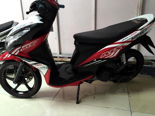 MIO 125 i MX สีแดงขาว ตัวท็อปล้อแมกซ์ รถเครื่องยนต์เดิมๆจากศูนย์ แถม 3 รายการ