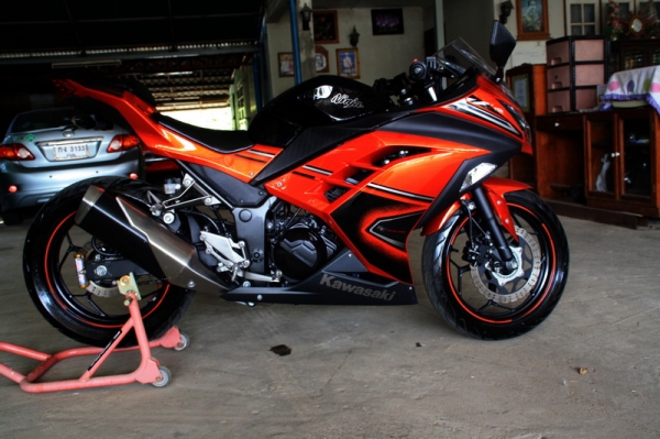 ขาย KAWASAKI NINJA 300 ปี2013 สภาพสวย ทะเบียนพร้อมโอน 117000