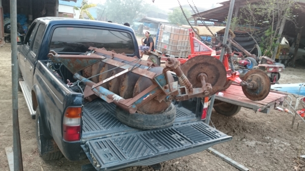 ขาย ผานพรวน LCS  6*22 ใบเต็ม โครงสวย สีเก่าเก็บ 13500 บาท ใส่รถ 30-39 แรง