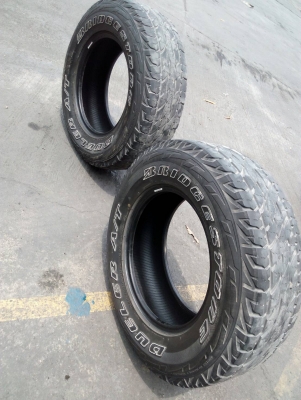 245/70R16 BRIDGESTONE DUELER A/T ตัวหนังสือขาว มี 2 เส้น  tel.081-4273941 ไอดีไลน์ 0814273941