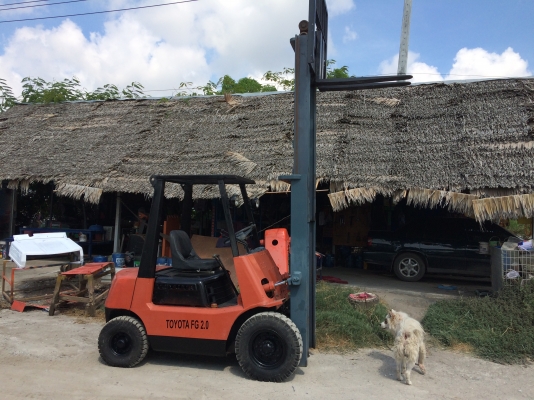 รถยกtoyota2fg2.0ตันสภาพดีเก่าญี่ปุ่น