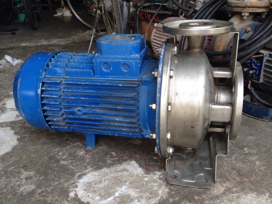 ขายปั้มน้ำหอยโข่งหัวปั้มสแตนเลส Ebara 7.5HP. 380V ขนาดเข้า 2.5นิ้ว ออก 1.5นิ้ว สภาพสวยเดิมๆ วิ่งนิ่ม พร้อมใช้งาน ขายปั้มน้ำหอยโข่งหัวปั้มสแตนเลส Ebara 7.5HP. 380V ขนาดเข้า 2.5นิ้ว ออก 1.5นิ้ว สภาพสวยเดิมๆ วิ่งนิ่ม พร้อมใช้งาน