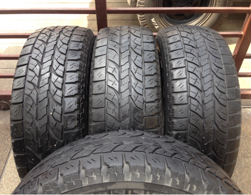 ยาง All Yokohama 245 70 16 ดอกสวย พร้อมใช้งาน ราคาไม่แพง