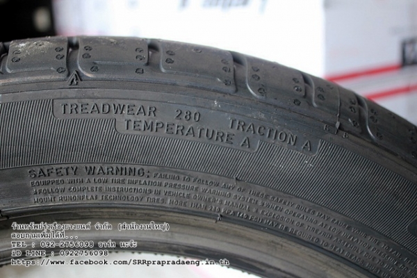 ยาง DUNLOP SP SPORT 01 RUNONFLAT 225/50R17 GERMANY