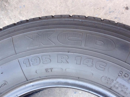ยาง MICHELIN XCD 195 R 14 ปี 12 ครบชุด 4 เส้น 4500  สภาพสวยๆดอกยางนิ่มๆไม่มีปะไม่บวมเอาไปวิ่งกันยาวๆราคาเบาๆค่ะ