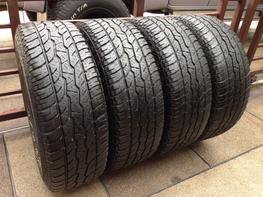 ยาง All Maxxis 265 70 16 ปี12 ดอกเต็ม ไม่มีปะ ราคาไม่แพง