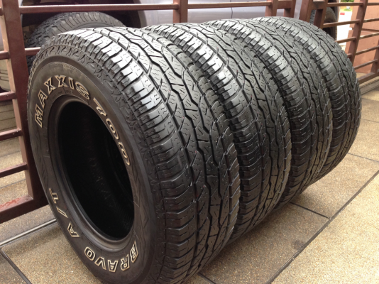 ยาง All Maxxis 265 70 16 ปี12 ดอกเต็ม ไม่มีปะ ราคาไม่แพง