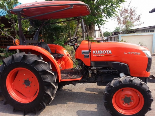 คูโบต้า L4708 4 WD ตัวเปล่าแน่นๆ 587 ชั่วโมงสีเดิมๆ โรงงาน จดทะเบียน พ.ค.2557