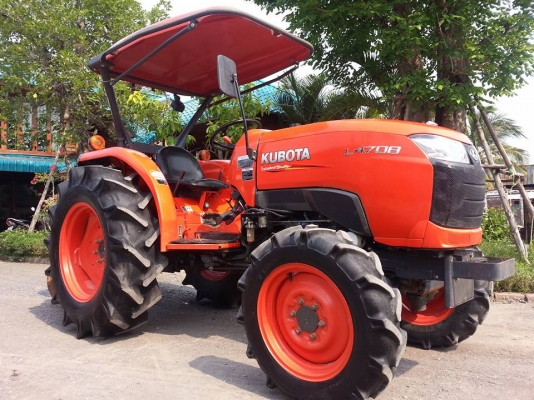 คูโบต้า L4708 4 WD ตัวเปล่าแน่นๆ 587 ชั่วโมงสีเดิมๆ โรงงาน จดทะเบียน พ.ค.2557