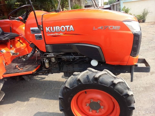 คูโบต้า L4708 4 WD ตัวเปล่าแน่นๆ 587 ชั่วโมงสีเดิมๆ โรงงาน จดทะเบียน พ.ค.2557