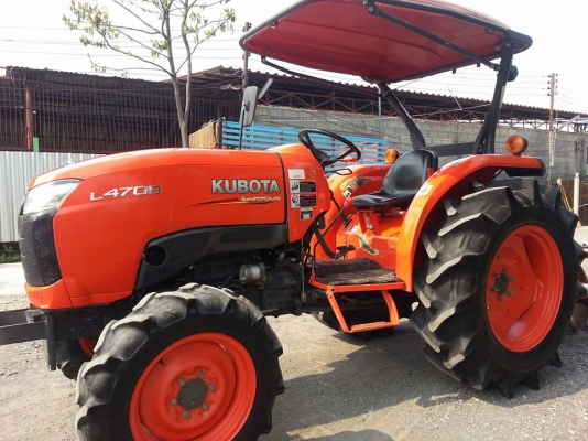 คูโบต้า L4708 4 WD ตัวเปล่าแน่นๆ 587 ชั่วโมงสีเดิมๆ โรงงาน จดทะเบียน พ.ค.2557