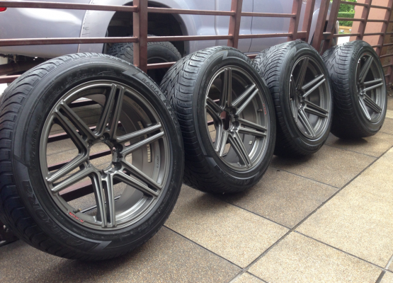 ล้อ Project D ขอบ 20 พร้อมยาง 265 50 20 ปี13 ราคาไม่แพง