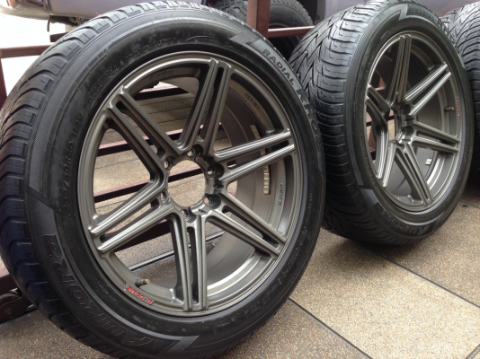 ล้อ Project D ขอบ 20 พร้อมยาง 265 50 20 ปี13 ราคาไม่แพง