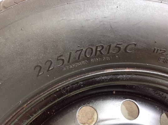 ล้ออะไหล่ โตโยต้า ไมตี้ ขอบ15  5 รู 1 ล้อ