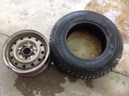 ล้ออะไหล่ โตโยต้า ไมตี้ ขอบ14 5 รู 1 ล้อ