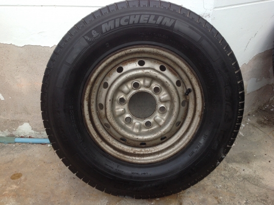 ล้ออะไหล่ ยางอะไหล่  ขอบ14 6 รู 1 ล้อ