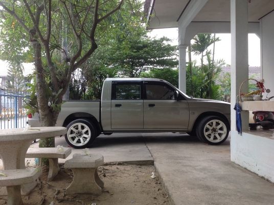 แม็กเลนโซ่ 1 ชุด ขอบ 18  ขนาด 9 นิ้ว  มียางแค่พอใช้ได้ให้ด้วยครับ