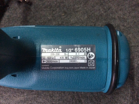 ---บ๊อกไฟฟ้า Makita ขนาดสี่หุน made in japan---