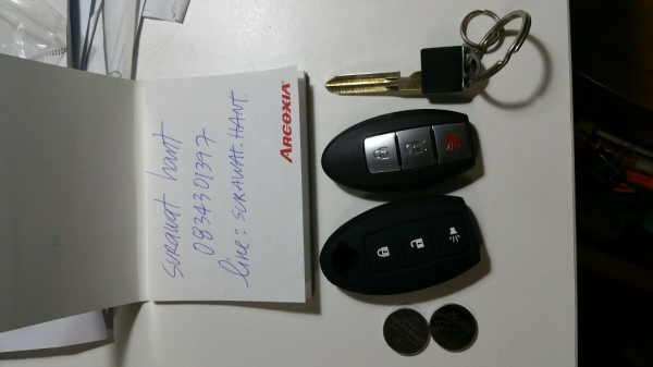 ขอนุญาติขาย OEM CWTWB1U729 FOB keyless 3 buttons for Nissan Cube, Juke, X-Trail, Almera &amp; Pathfinder.

ของใหม่แกะกล่อง แถม silicon case สีดำ ด้วยนะ

1800 บาท ราคา net พร้อมส่งนะครับ

0834301397
Line: surawat.hant