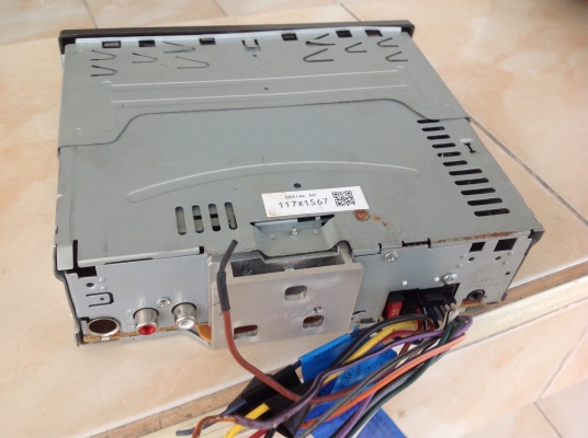 เครื่องเสียง รถยนต์ยี่ห้อ JVC เล่น CD MP3 USB