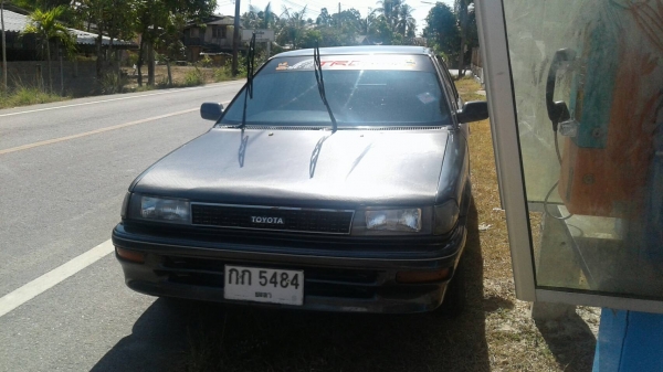 ขายรถเก๋ง TOYOTA 1600 CC เกียร์ธรรมดา ทะเบียนพร้อม แอร์ กระจกไฟฟ้า ราคา 32000