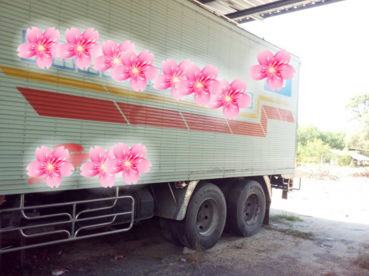 ขายรถบรรทุก 10 ล้อห้องเย็นตู้เปียก HINO FL3H 195 แรงม้าตู้ยาว 6.80 เมตร ราคา 750000