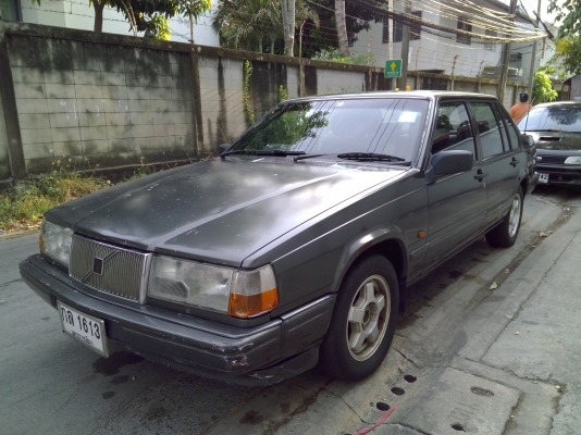 volvo940ปี91 รถเดิมทั้งคัน สีบางๆทั้งคัน ไม่มีผุ แอร์เย็น ขับทางไกลสบาย