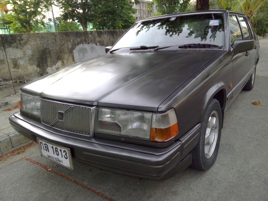 volvo940ปี91 รถเดิมทั้งคัน สีบางๆทั้งคัน ไม่มีผุ แอร์เย็น ขับทางไกลสบาย