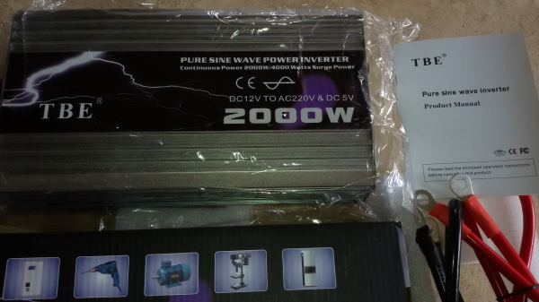 ขาย เพียวไซน์เวฟ อินเวอร์เตอร์ขนาด 2000 w ต่อเนื่อง