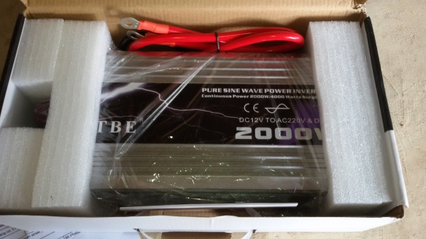 ขาย เพียวไซน์เวฟ อินเวอร์เตอร์ขนาด 2000 w ต่อเนื่อง