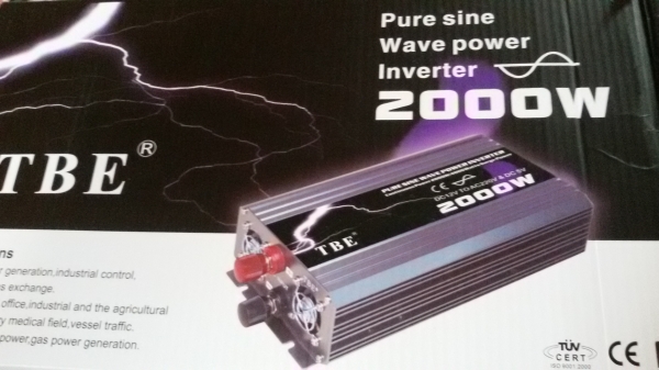 ขาย เพียวไซน์เวฟ อินเวอร์เตอร์ขนาด 2000 w ต่อเนื่อง