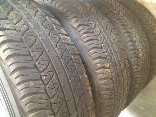 ล้อแม็ก new Triton ปาเจโร่ 17 พร้อมยาง Dunlop 245/65/17 ปี 15 ล้อแม็ก new Triton ปาเจโร่ 17 พร้อมยาง Dunlop 245/65/17 ปี 15