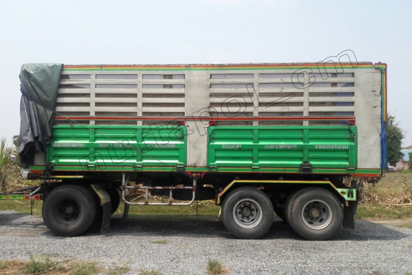 ขายลูกพ่วงดั้มเกษตร สามเพลา