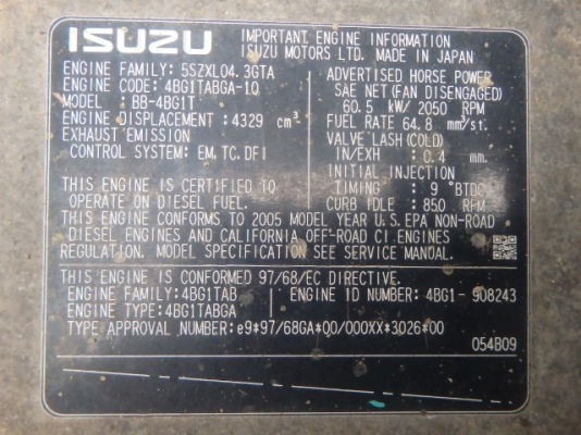 SK115SR-1ES ปี 2005