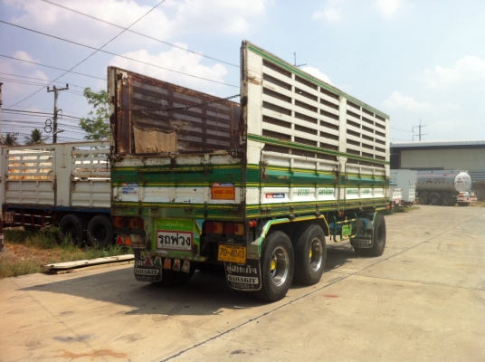 ISUZU แม่+ลูก 320แรงม้า ปี51 ลูก3เพลาสหะกิจ ปี51