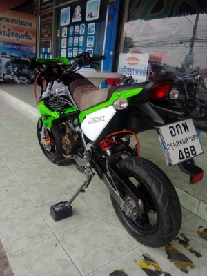 New Kawasaki Ksr (ล้อแม็ก) สีเขียว รถสวยมีสไตล์เครื่องดี ราคาถูกครับ New Kawasaki Ksr (ล้อแม็ก) สีเขียว รถสวยมีสไตล์เครื่องดี ราคาถูกครับ