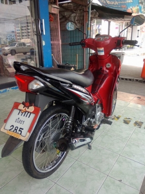 Yamaha Spark 115i (สตาร์ทมือ) รถปี56 หัวฉีดประหยัดน้ำมัน ราคาถูกครับ
