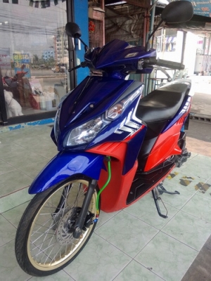 Honda Click 110i ลาย Street รถปี54 เครื่องเดิมดีๆแต่งลงล้อมาครับ