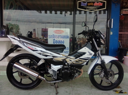 Honda SONIC สตาร์ทมือ ตัวTOP (ล้อMAXแท้) สภาพดีพร้อมใช้งานครับ Honda SONIC สตาร์ทมือ ตัวTOP (ล้อMAXแท้) สภาพดีพร้อมใช้งานครับ