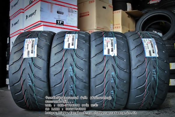 ยางซอฟๆ ยางเทพๆ TOYO R888 255/40R17 ปี16 ราคาพิเศษ
