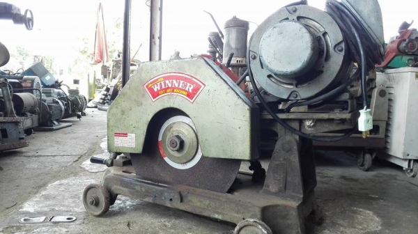 ** ขอบคุณผู้ซื้อ &amp; พี่เสือครับ ** แท่นตัดไฟเบอร์ WINNER มอเตอร์ 3 HP. 220V. 2 สายไฟบ้านสภาพสวยอุปกรณ์ครบพร้อมใช้มาเทสได้ครับ!!