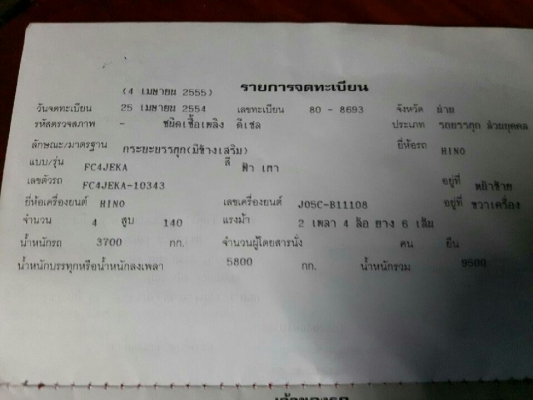 FC4J ยาว4.3ม. FC4J ยาว4.3ม.