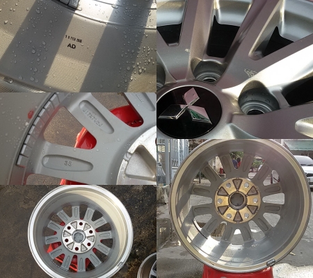 แม็กเปล่า Mitsubishi All New Triton ขอบ 17 กว้าง 7.5 ET+38 สภาพเดิมๆถอดป้ายแดง สวยๆไม่คดไม่ดุ้ง ไม่เคยเก็บสี มีรอย ยก-วาง เล็กน้อย  ราคา 4 วง 6,500 บาท