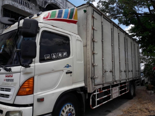 รถฮีโน่ 6 ล้อ ตู้แห้ง FG1J  220 แรงม้า. ปี 48.   ( รถวิ่ง 14x,xxx  กม. )     สนใจติดต่อ  081 - 6079515