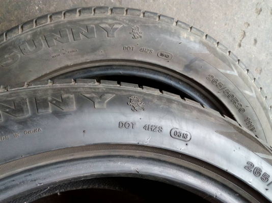 265/50R20 SUNNY SN3870 ปี13 ชุด 4 เส้น ไม่มีปะ tel.081-4273941 ไอดีไลน์ 0814273941 265/50R20 SUNNY SN3870 ปี13 ชุด 4 เส้น ไม่มีปะ tel.081-4273941 ไอดีไลน์ 0814273941
