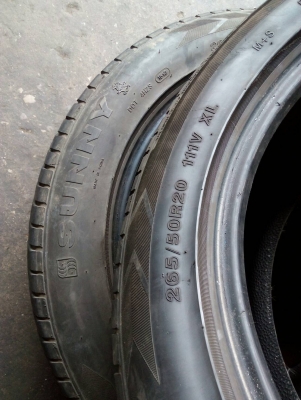 265/50R20 SUNNY SN3870 ปี13 ชุด 4 เส้น ไม่มีปะ tel.081-4273941 ไอดีไลน์ 0814273941 265/50R20 SUNNY SN3870 ปี13 ชุด 4 เส้น ไม่มีปะ tel.081-4273941 ไอดีไลน์ 0814273941