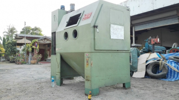 Sell> ขาย&lrm;ตู้พ่นทรายขนาดใหญ่‬ พร้อม สาย/ปืน/ถังระบายลม เป็นเครื่องในไลน์ผลิตของการบินไทย ปลดระวางก่อนวาระ งานประกอบนอกตู้ยังสดมากๆมาดูมาเทสก่อนได้ครับ!!