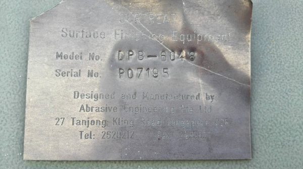 Sell> ขาย&lrm;ตู้พ่นทรายขนาดใหญ่‬ พร้อม สาย/ปืน/ถังระบายลม เป็นเครื่องในไลน์ผลิตของการบินไทย ปลดระวางก่อนวาระ งานประกอบนอกตู้ยังสดมากๆมาดูมาเทสก่อนได้ครับ!!