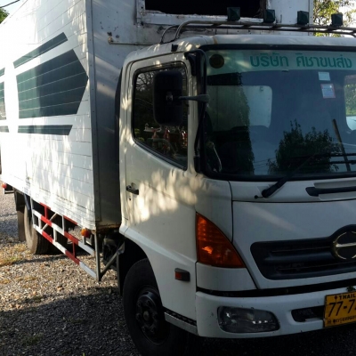 หกล้อ ฮีโน่ FC4J145ปี50 แอร์ พ.เวอร์ ตู้เย็น ช่วงยาว 5.50ม สภาพดีสวยเดิมๆพร้อมใช้งาน ทะเบียนพร้อมโอน ราคา 695,000บ ขาดเฉพาะชุดแอร์ ครับ